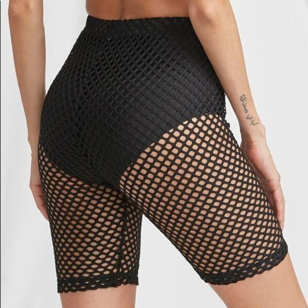 Mesh Biker Shorts - Picture 3 of 4